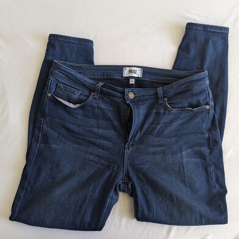 PAIGE Verdugo Ankle jeans size 31 - Picture 3 of 10